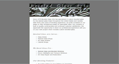 Desktop Screenshot of beveledglassarts.com